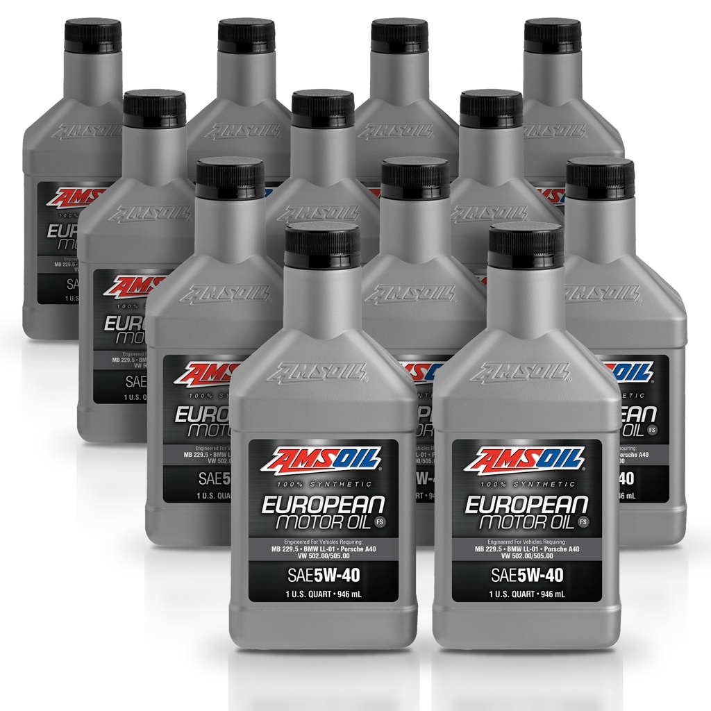 Kit 12 Litros European Car Formula 5W40 FS Synthetic Motor Oil AMSOIL
