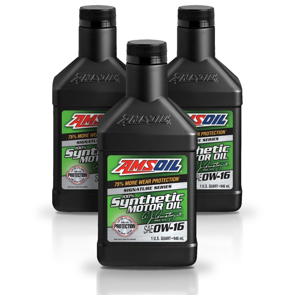 Kit 3 Litros Aceite Sintético AMSOIL Signature Series 0W16 AMSOIL