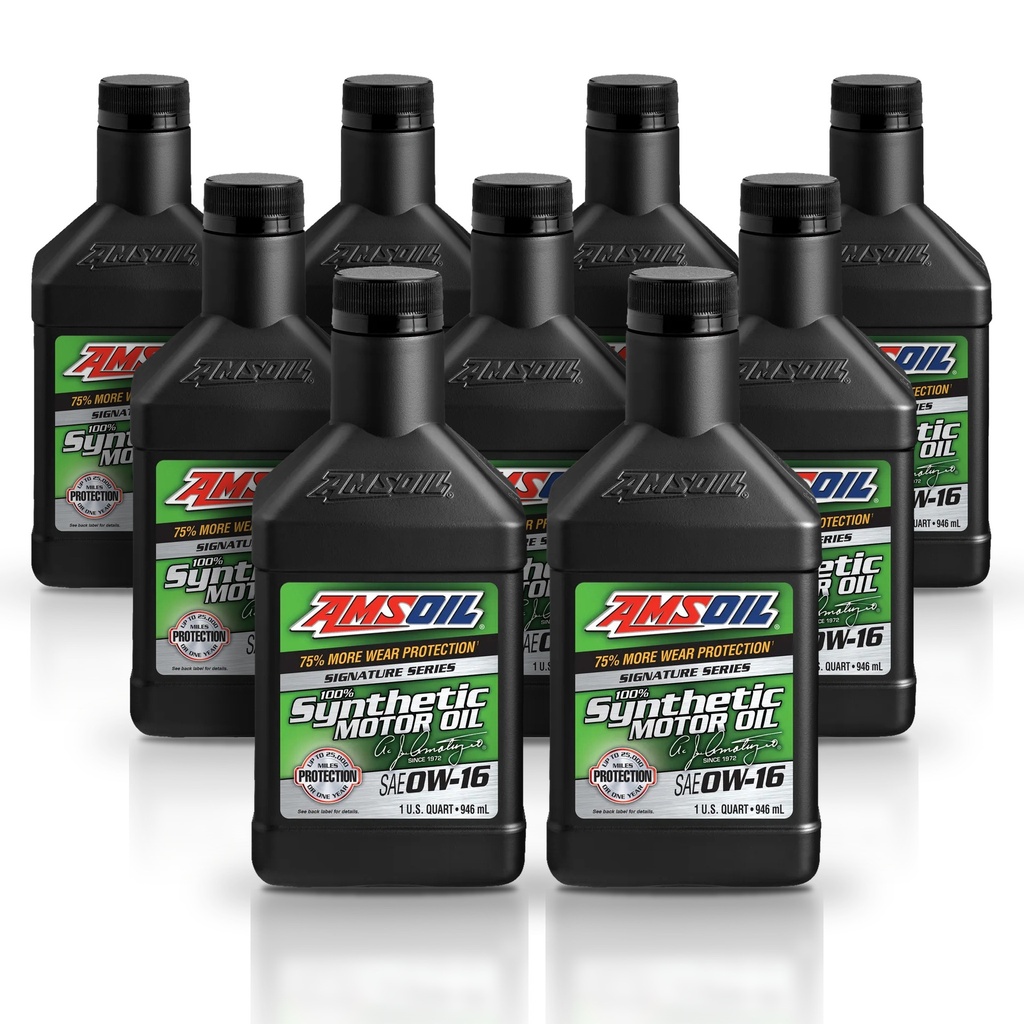Kit 9 Litros Aceite Sintético AMSOIL Signature Series 0W16 AMSOIL