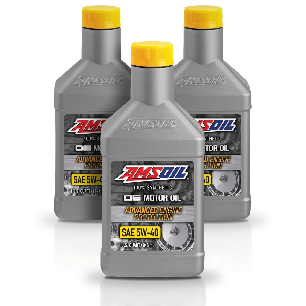 Kit 3 Litros SAE 5W40 OE Synthetic Motor Oil AMSOIL