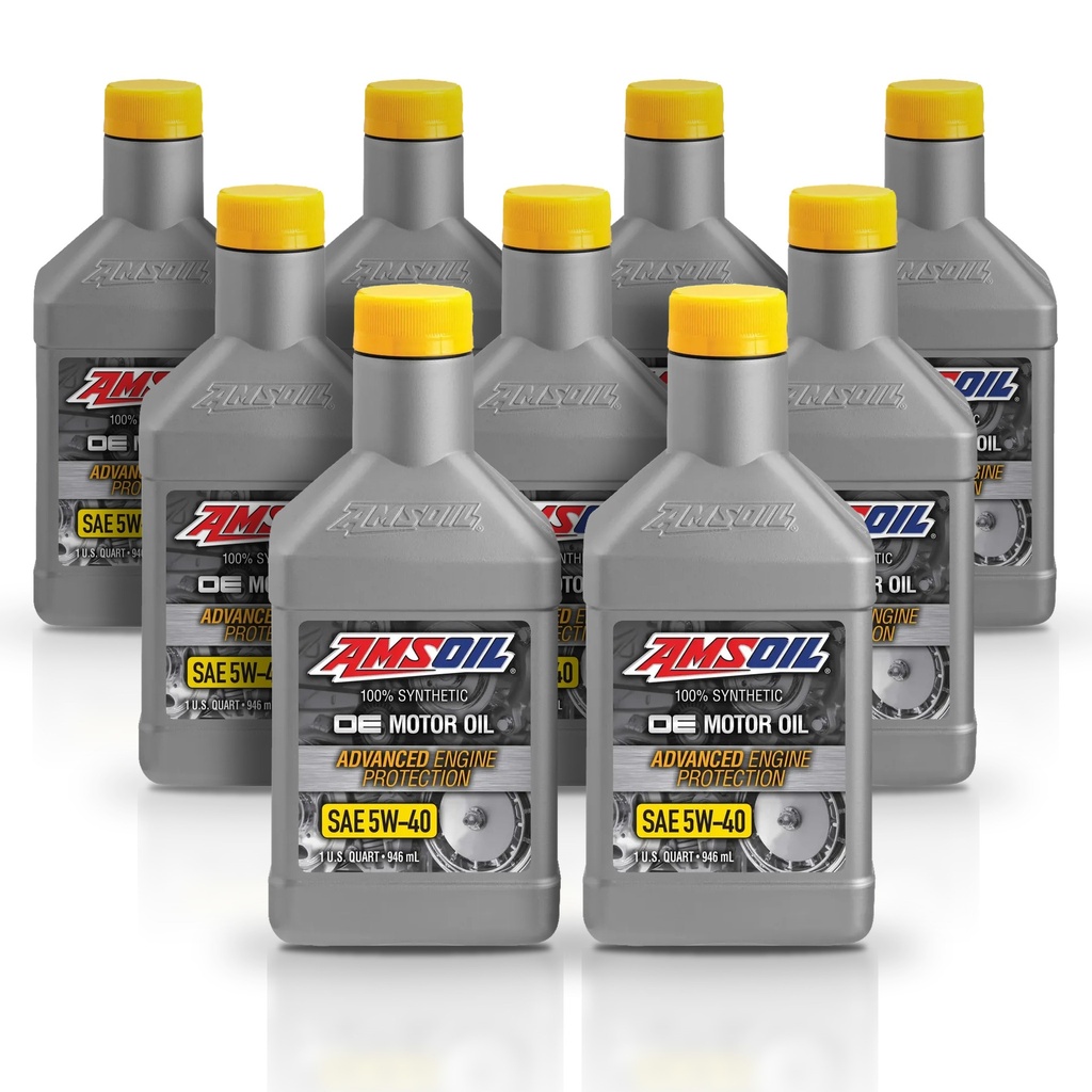 Kit 9 Litros SAE 5W40 OE Synthetic Motor Oil AMSOIL