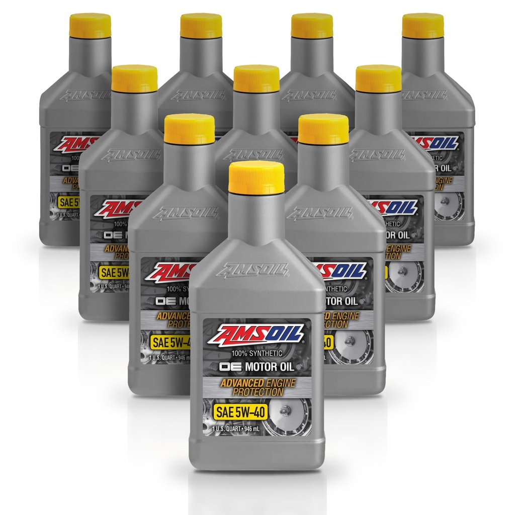 Kit 10 Litros SAE 5W40 OE Synthetic Motor Oil AMSOIL