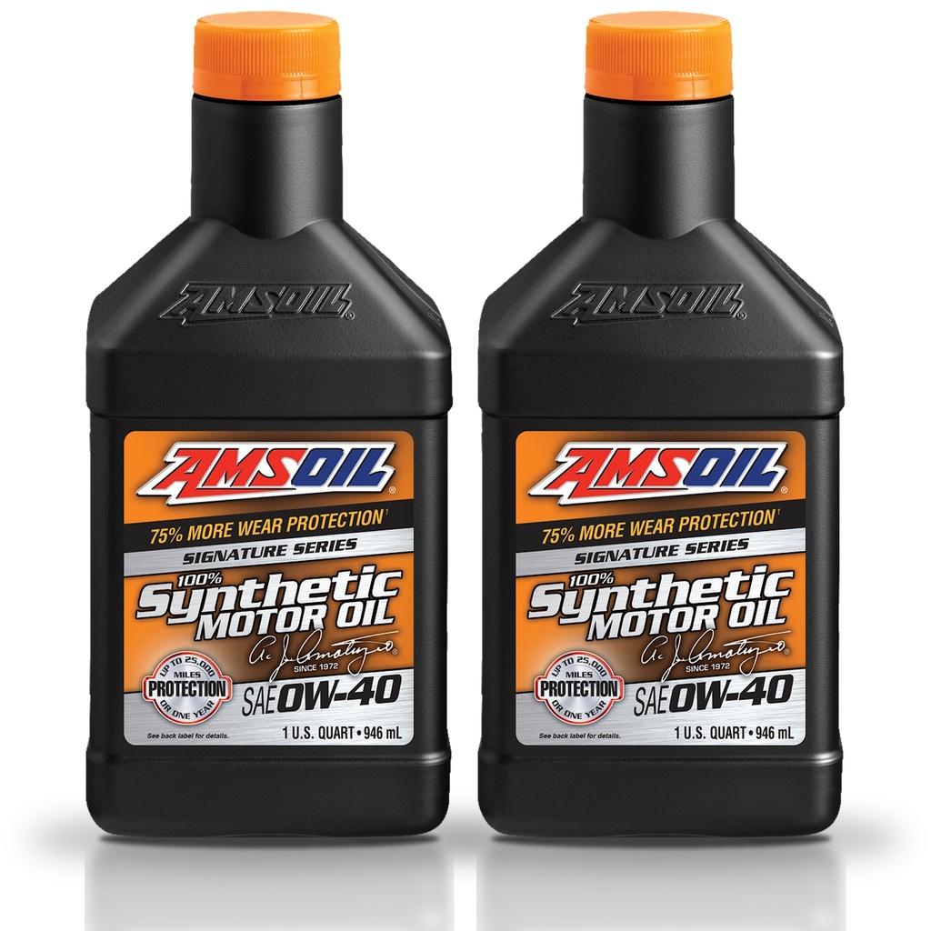 Kit 2 Litros SAE 0W40 Synthetic Motor Oil AMSOIL