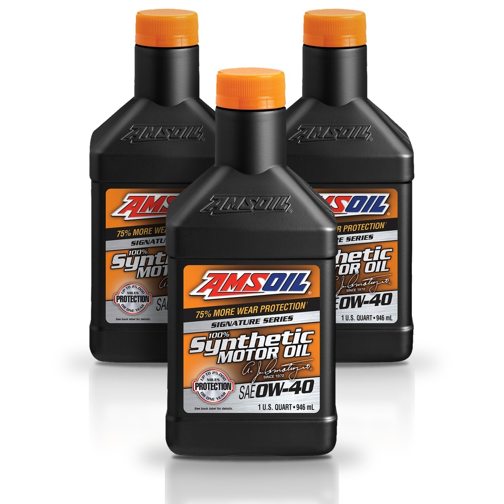 Kit 3 Litros SAE 0W40 Synthetic Motor Oil AMSOIL