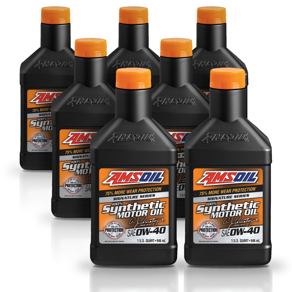 Kit 7 Litros SAE 0W40 Synthetic Motor Oil AMSOIL