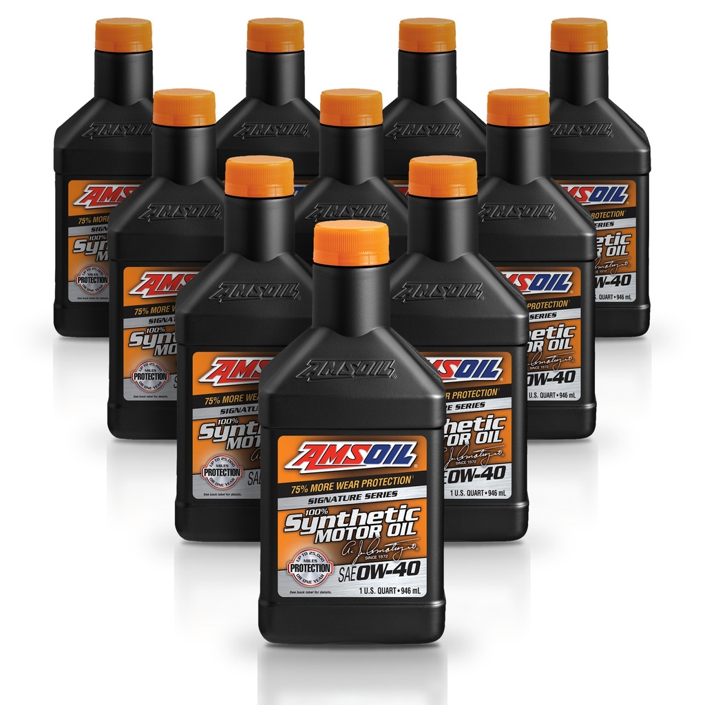 Kit 10 Litros SAE 0W40 Synthetic Motor Oil AMSOIL