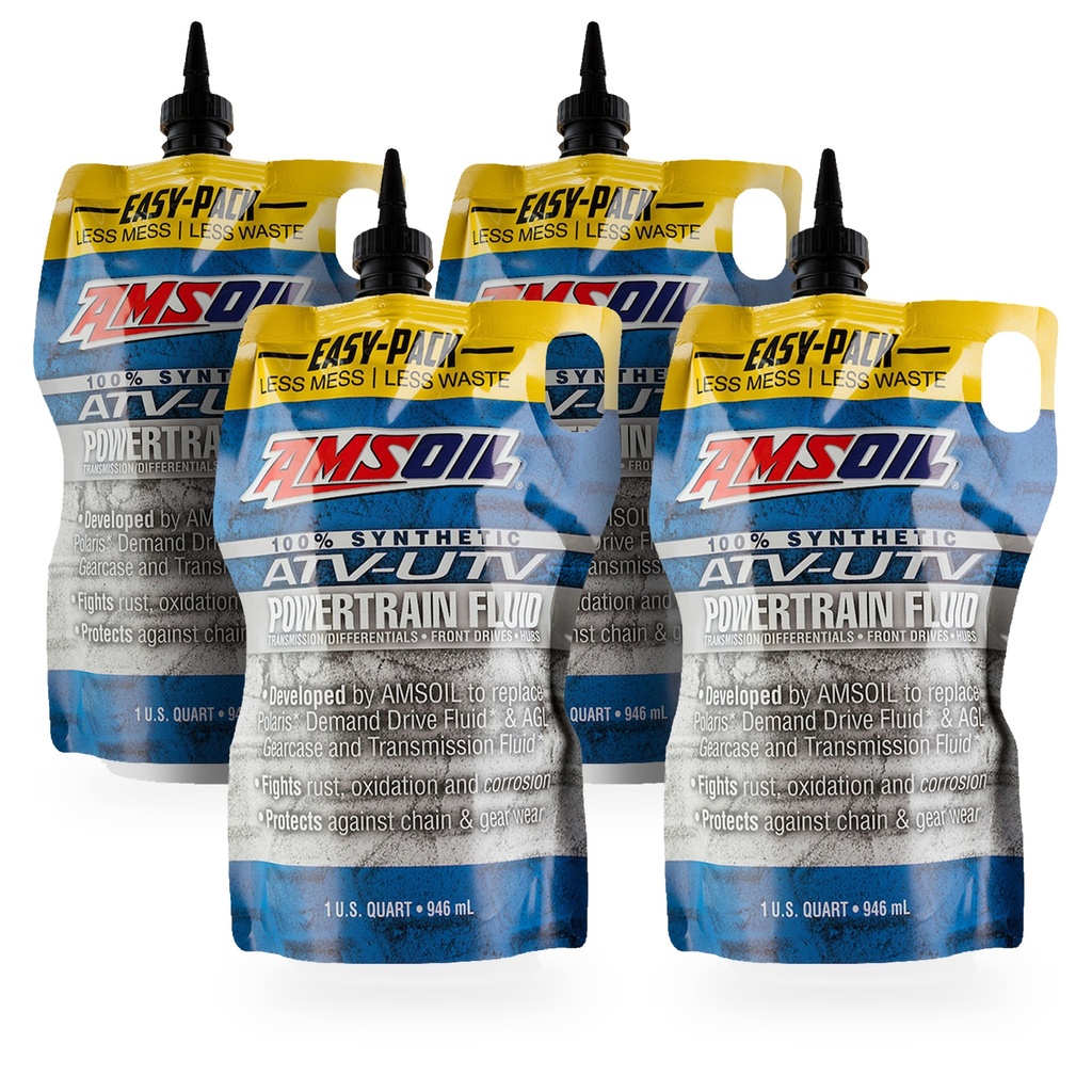 Kit 4 Litros Synthetic ATV/UTV Powertrain Fluid