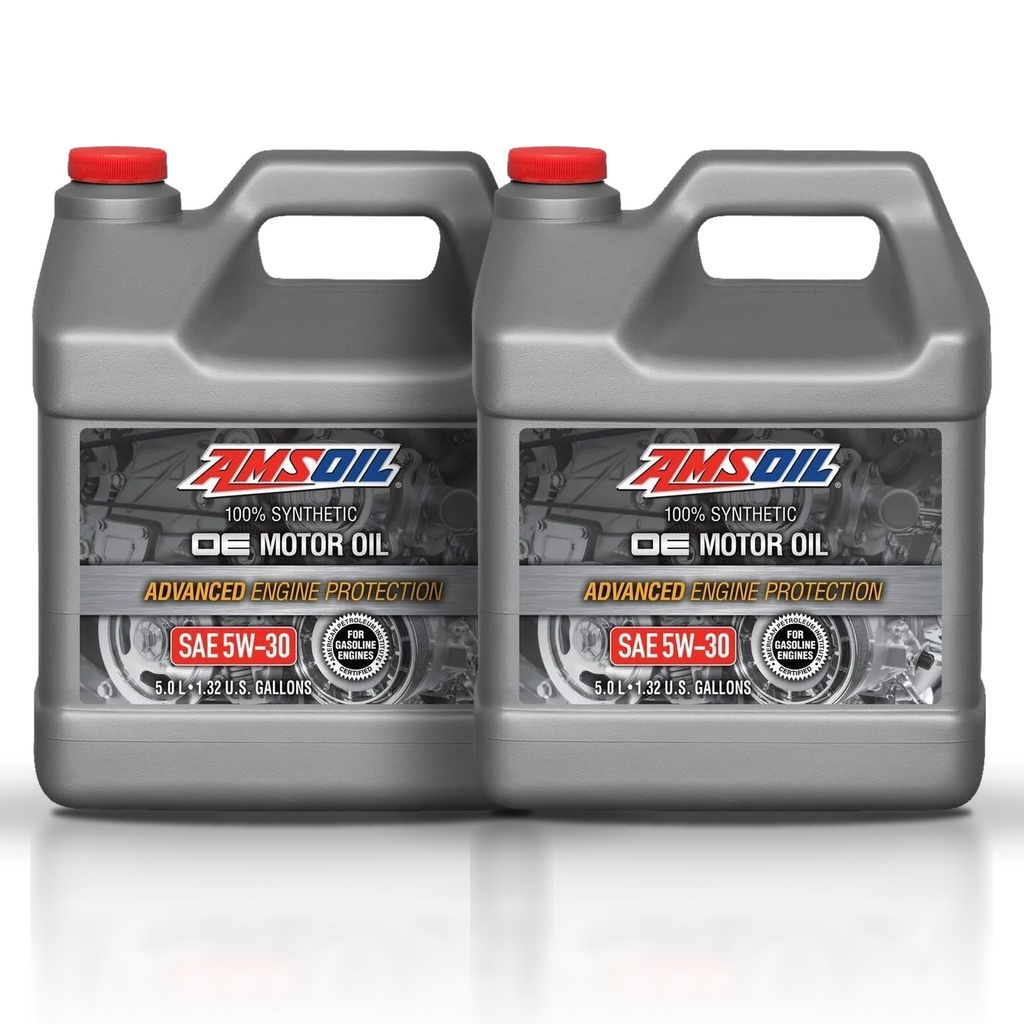 Kit 2 Garrafas Aceite 5w30 Amsoil 5 Litros Sintetico Ok