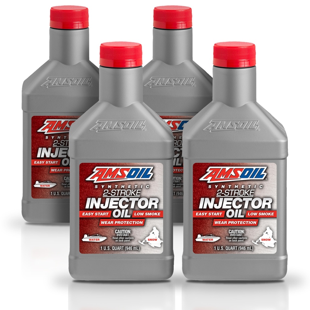 Kit 4 Litros Synthetic 2-Stroke Injector Oil