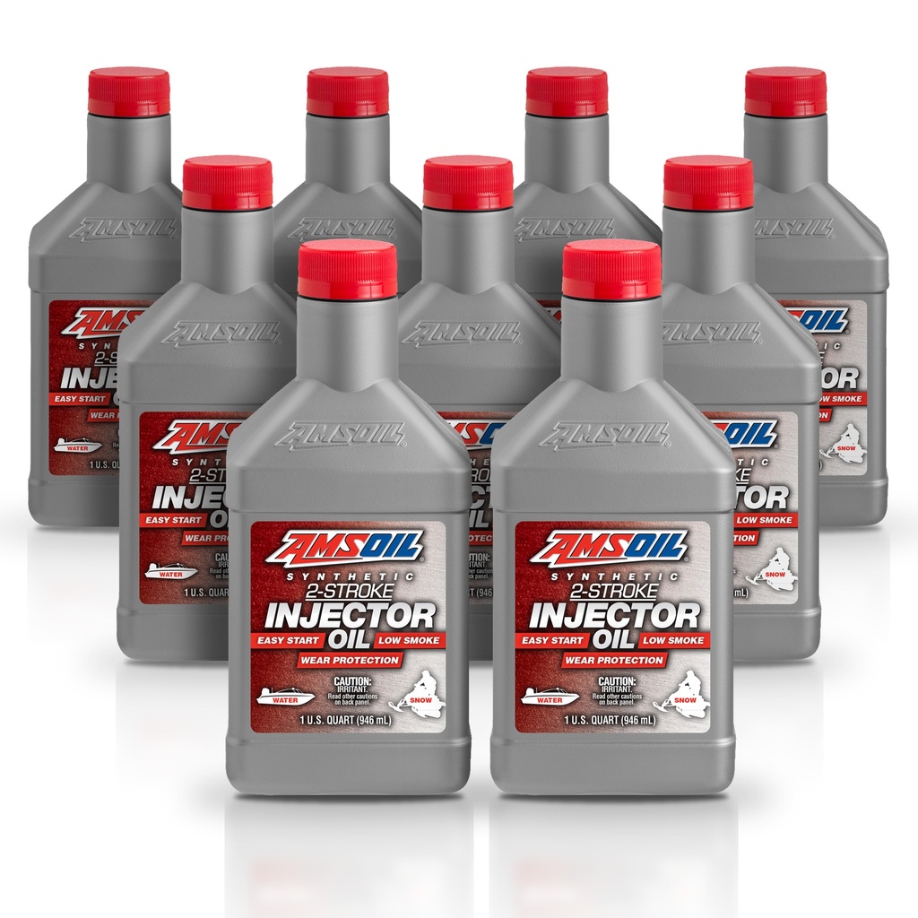 Kit 9 Litros Synthetic 2-Stroke Injector Oil