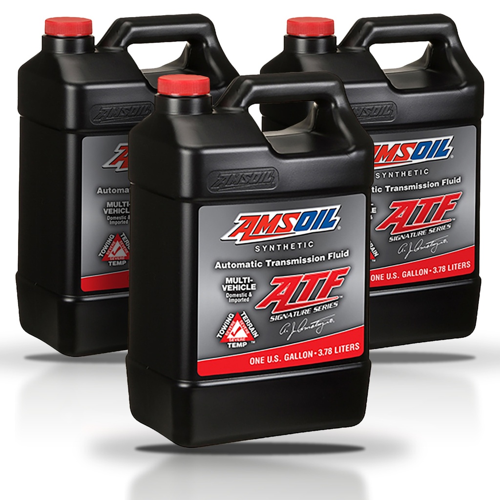 Kit 3 Galones Signature Series Multi-Vehicle Synthetic Automatic Transmission Fluid