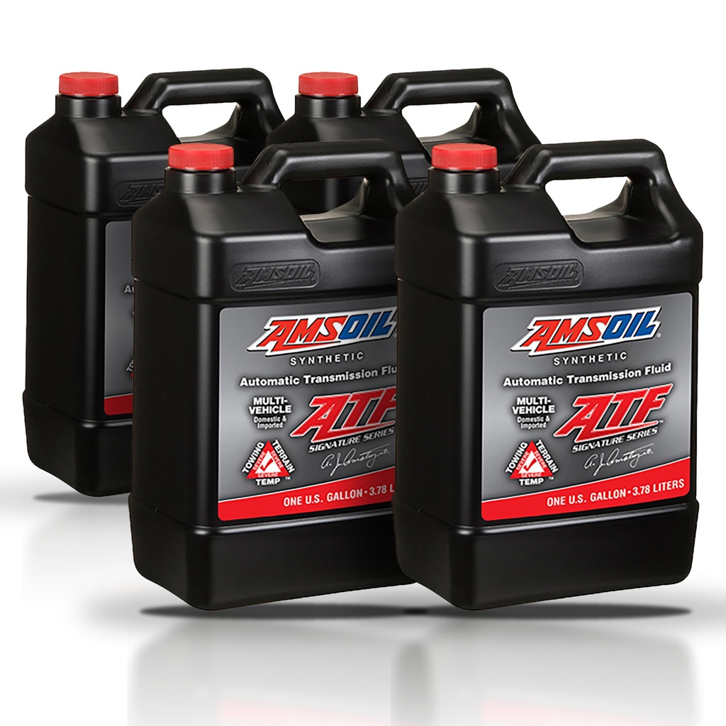 Kit 4 Galones Signature Series Multi-Vehicle Synthetic Automatic Transmission Fluid