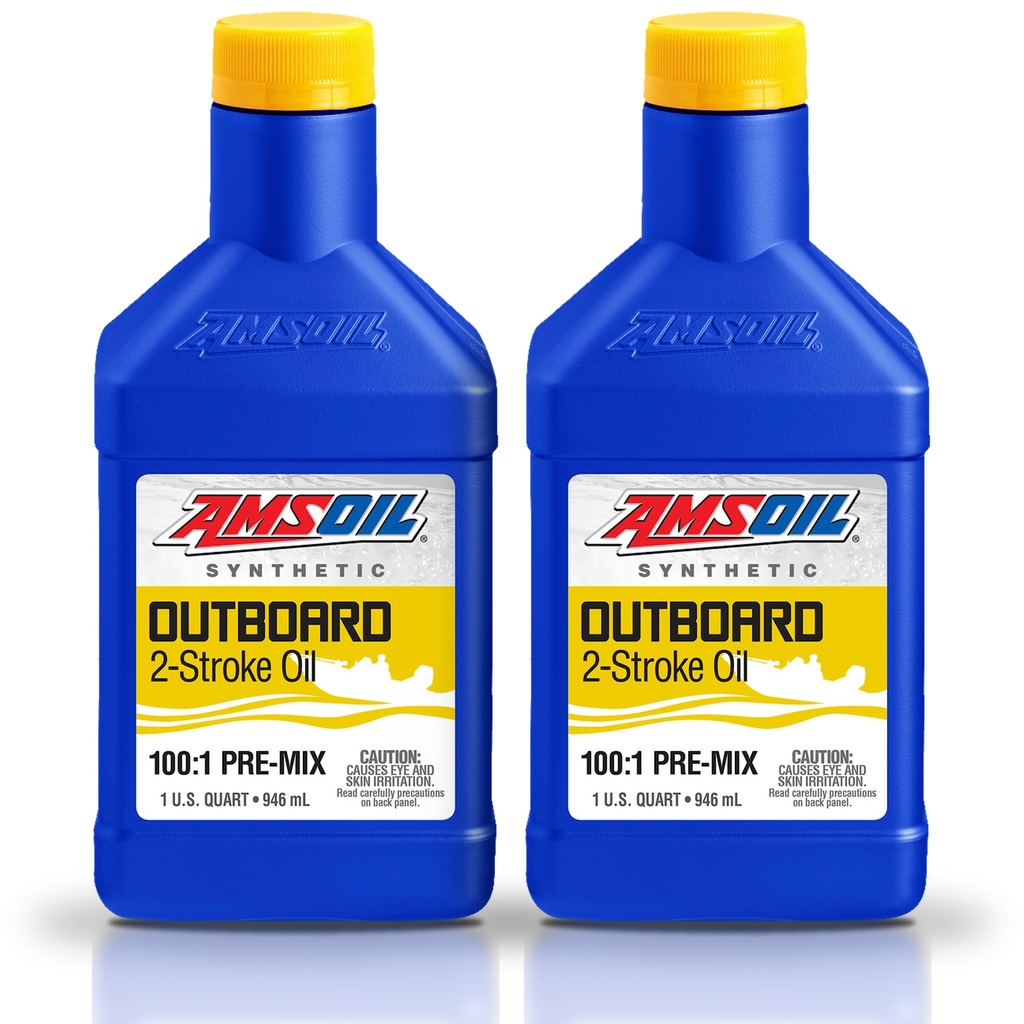 Kit 2 Litros Saber® Outboard Synthetic 100:1 Pre-Mix 2-Cycle Oil