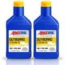 Kit 2 Litros Saber® Outboard Synthetic 100:1 Pre-Mix 2-Cycle Oil