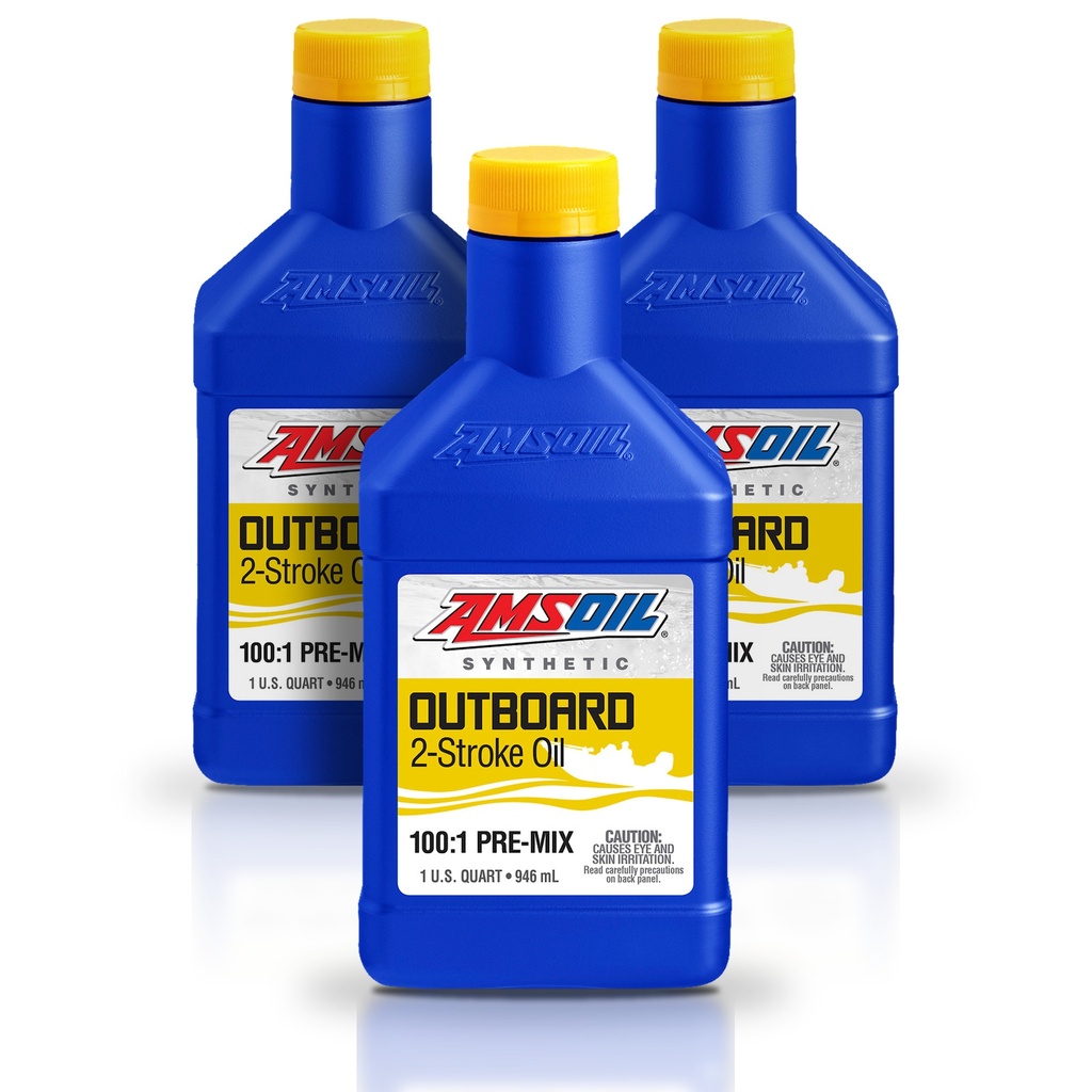 Kit 3 Litros Saber® Outboard Synthetic 100:1 Pre-Mix 2-Cycle Oil