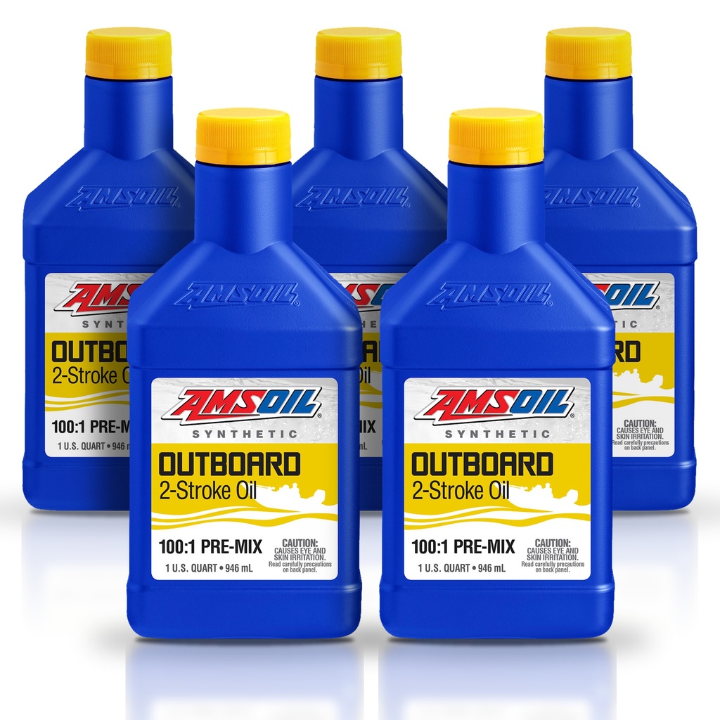 Kit 5 Litros Saber® Outboard Synthetic 100:1 Pre-Mix 2-Cycle Oil