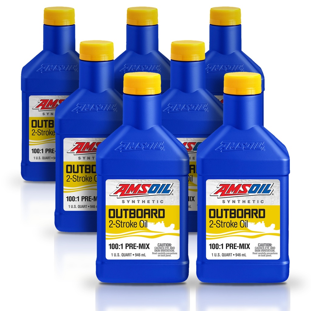 Kit 7 Litros Saber® Outboard Synthetic 100:1 Pre-Mix 2-Cycle Oil