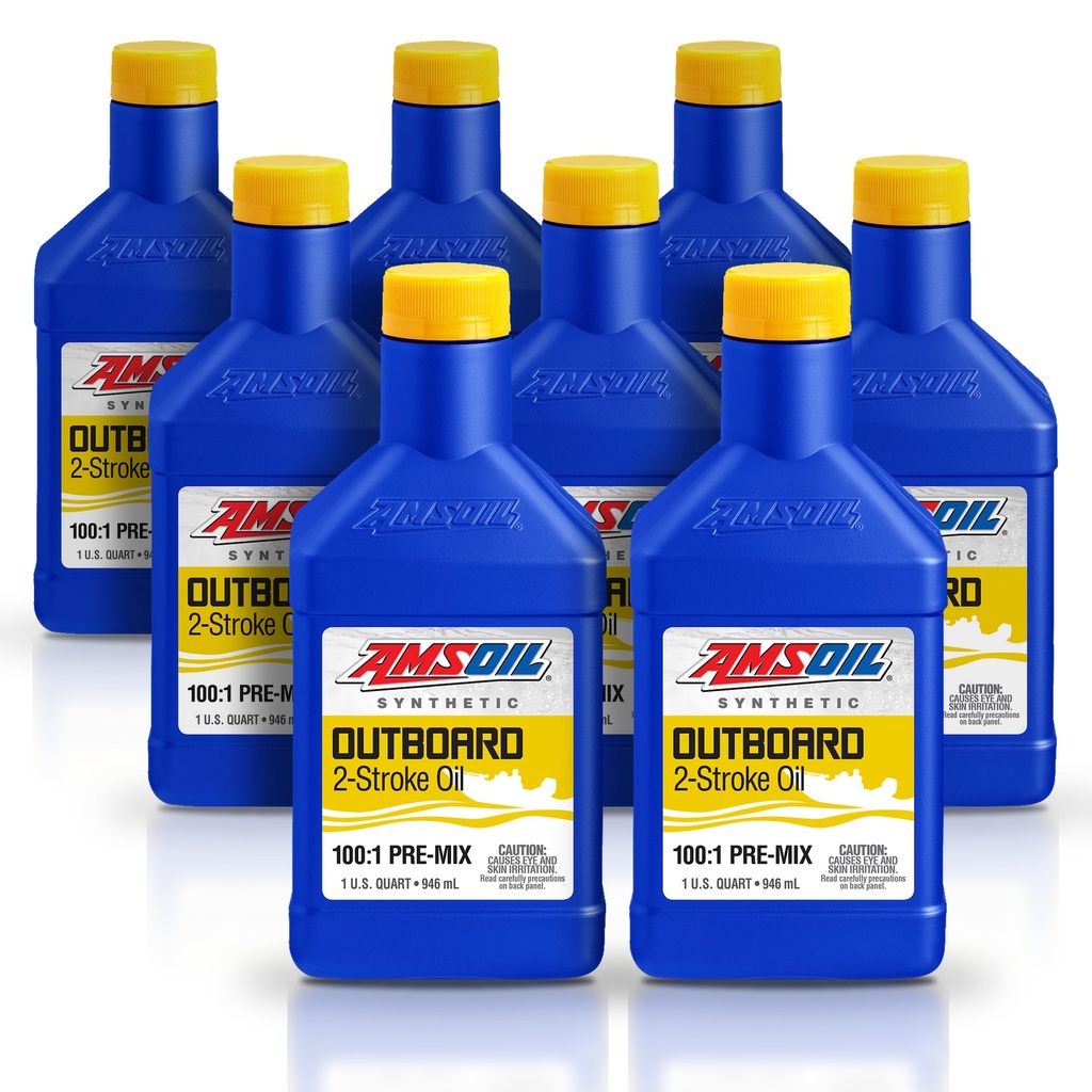Kit 8 Litros Saber® Outboard Synthetic 100:1 Pre-Mix 2-Cycle Oil