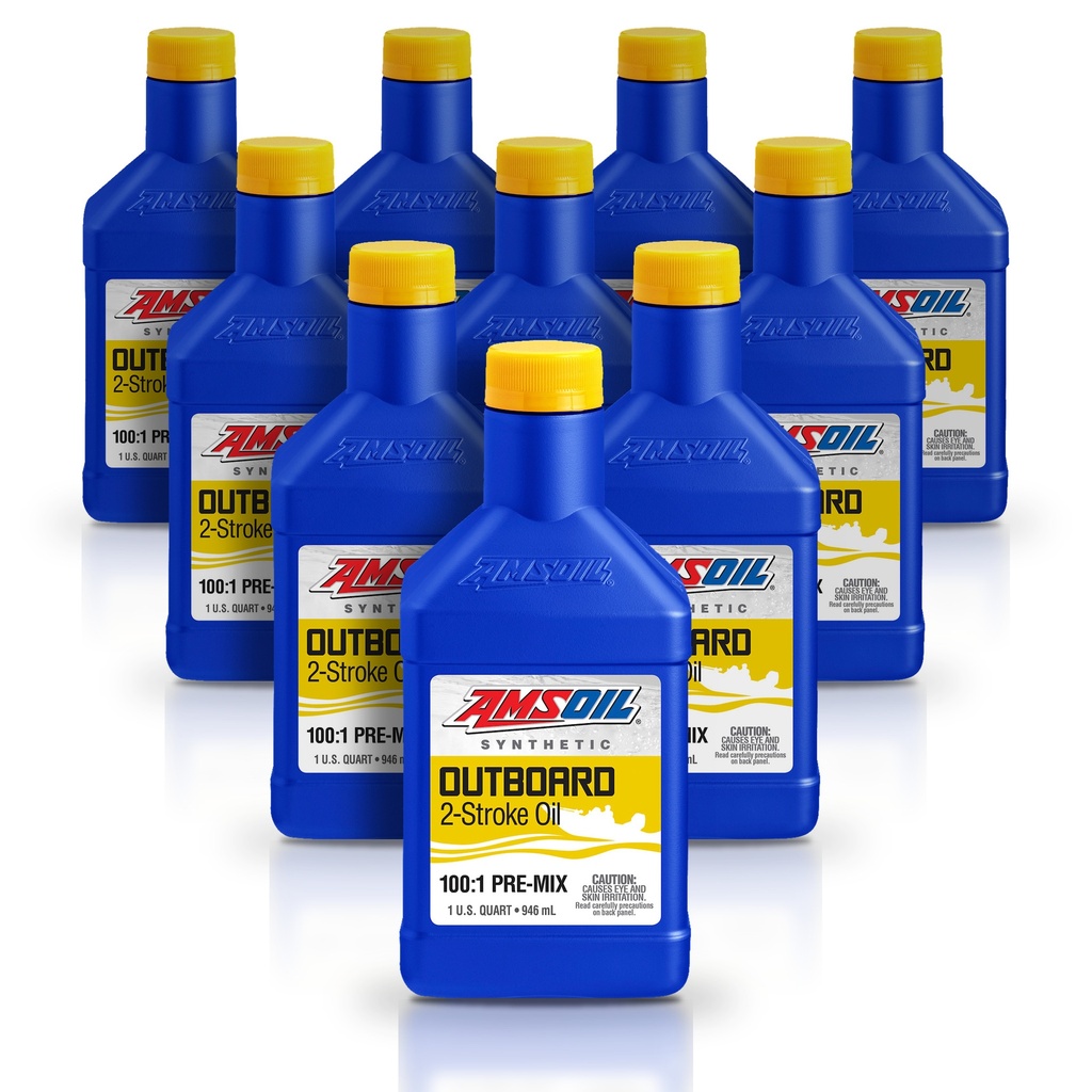 Kit 10 Litros Saber® Outboard Synthetic 100:1 Pre-Mix 2-Cycle Oil