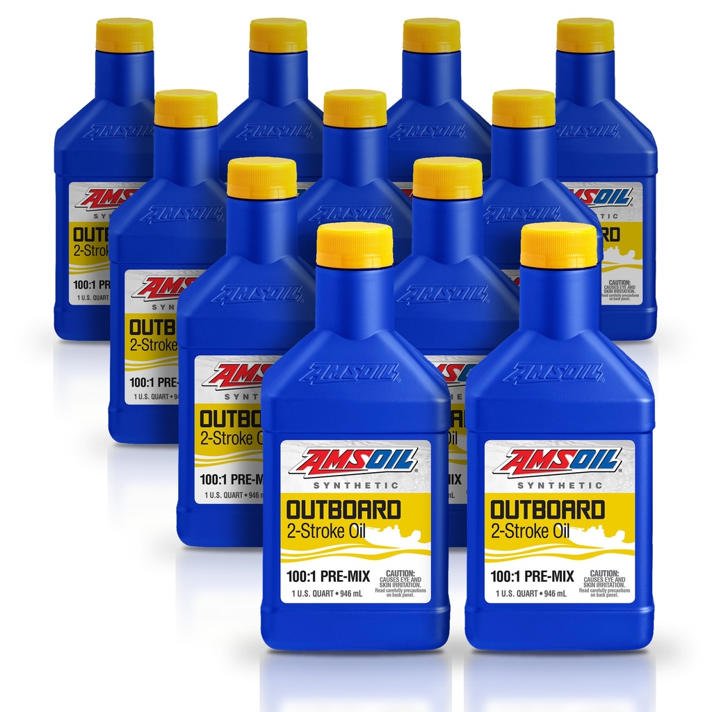 Kit 11 Litros Saber® Outboard Synthetic 100:1 Pre-Mix 2-Cycle Oil