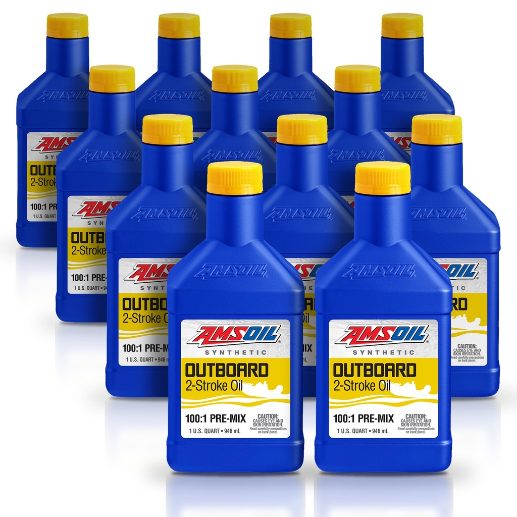 Kit 12 Litros Saber® Outboard Synthetic 100:1 Pre-Mix 2-Cycle Oil