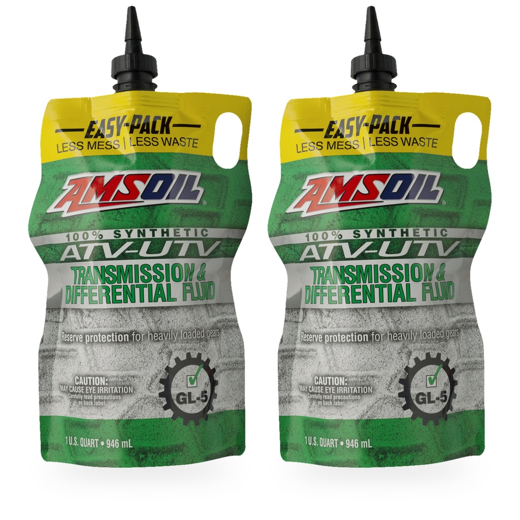 Kit 2 Litros Synthetic ATV/UTV Transmission & Differential Fluid