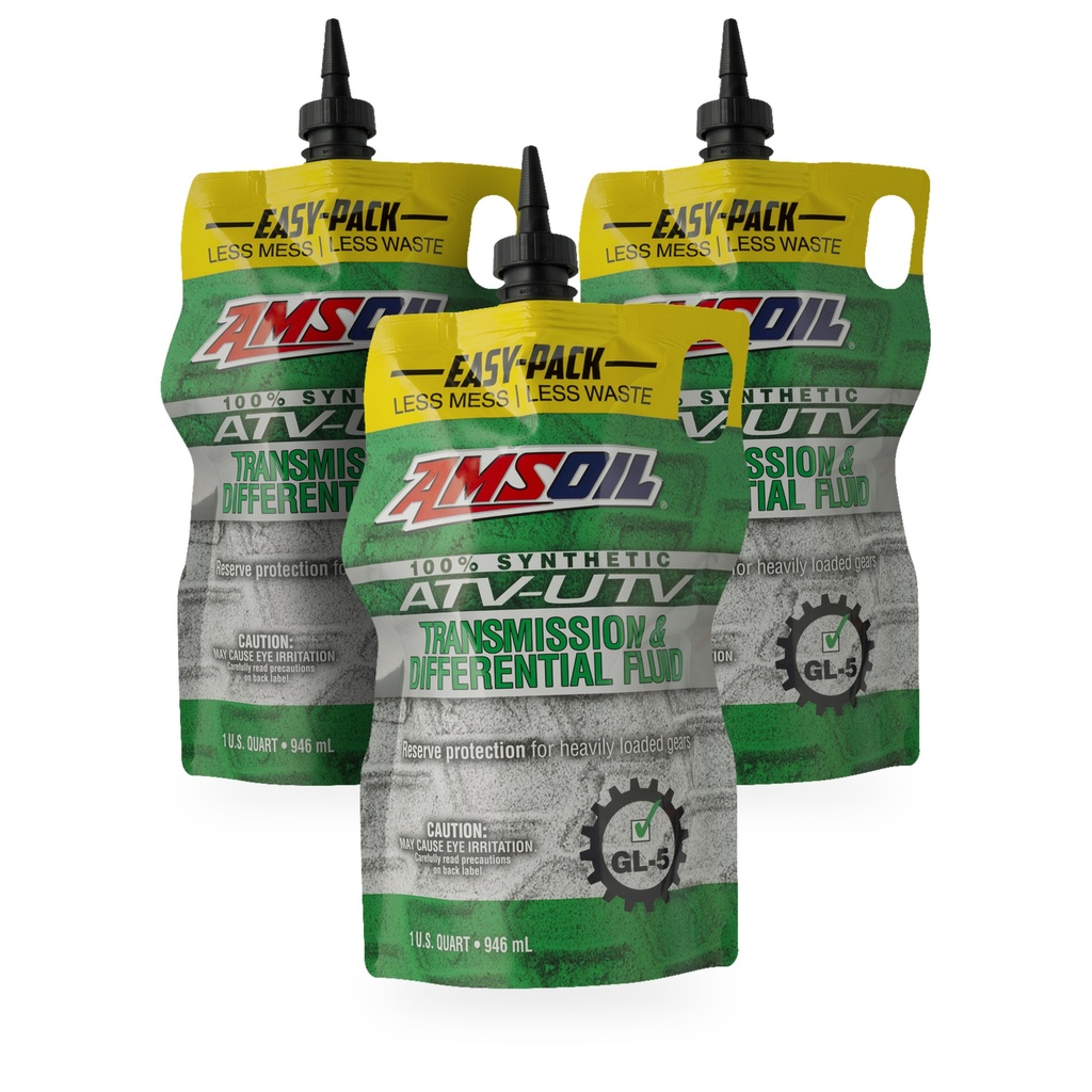 Kit 3 Litros Synthetic ATV/UTV Transmission & Differential Fluid