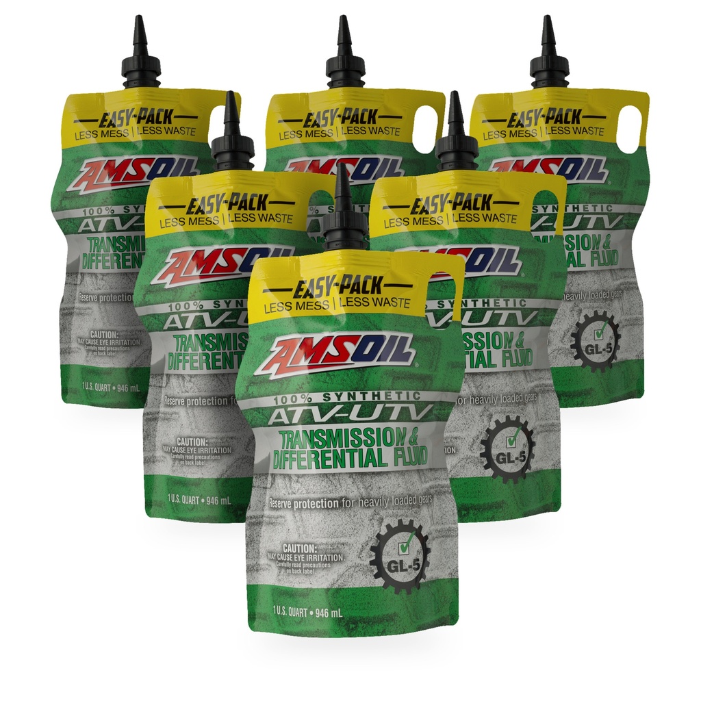 Kit 6 Litros Synthetic ATV/UTV Transmission & Differential Fluid