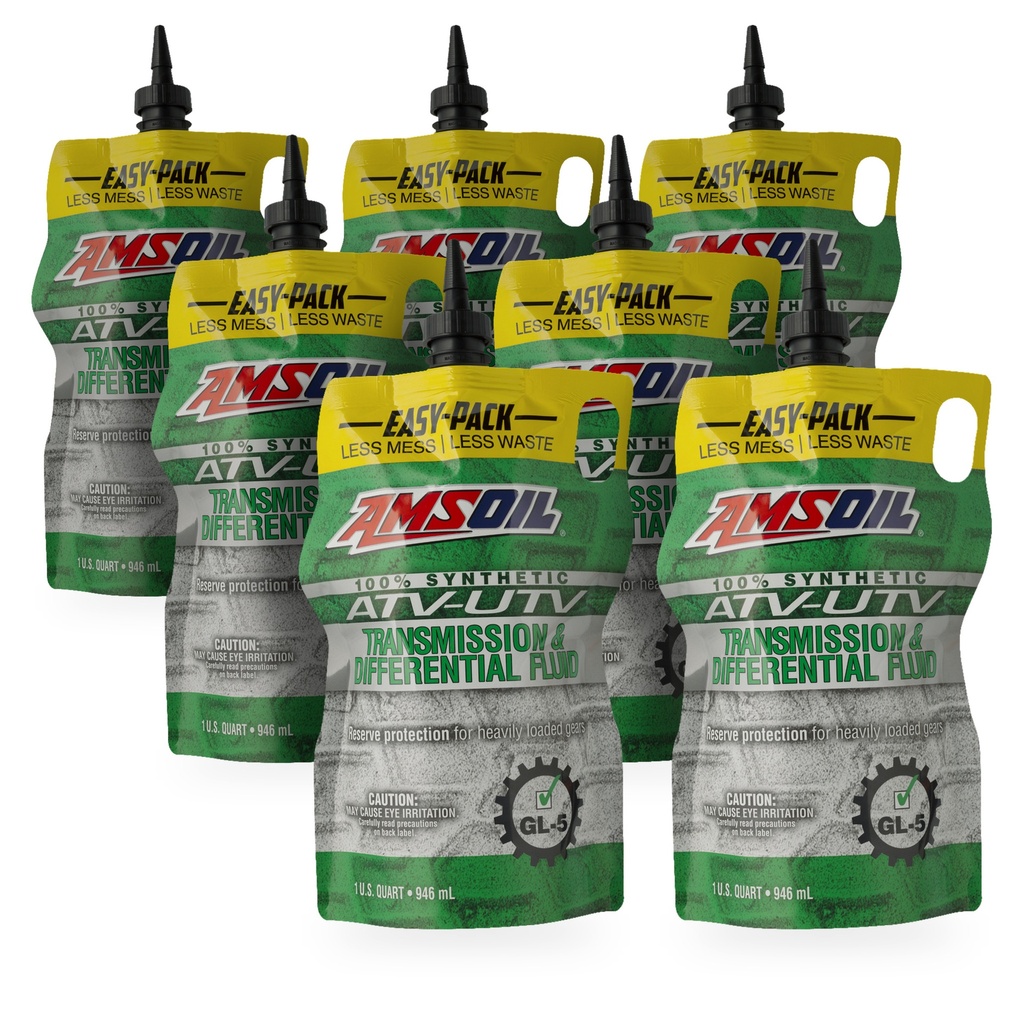 Kit 7 Litros Synthetic ATV/UTV Transmission & Differential Fluid
