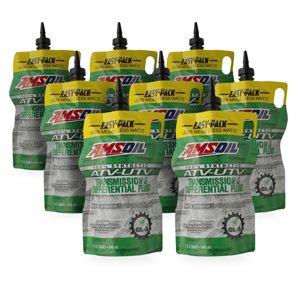 Kit 8 Litros Synthetic ATV/UTV Transmission & Differential Fluid