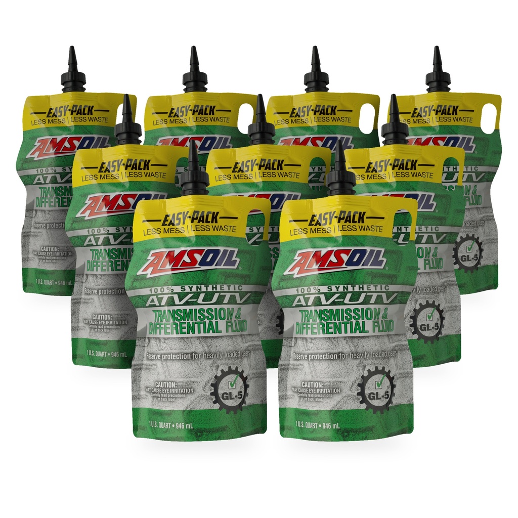 Kit 9 Litros Synthetic ATV/UTV Transmission & Differential Fluid