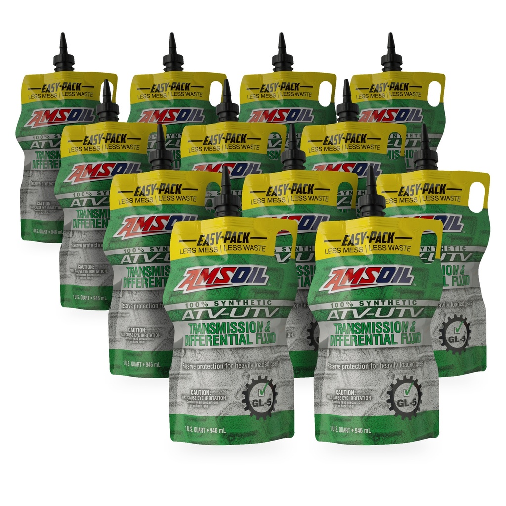 Kit 12 Litros Synthetic ATV/UTV Transmission & Differential Fluid