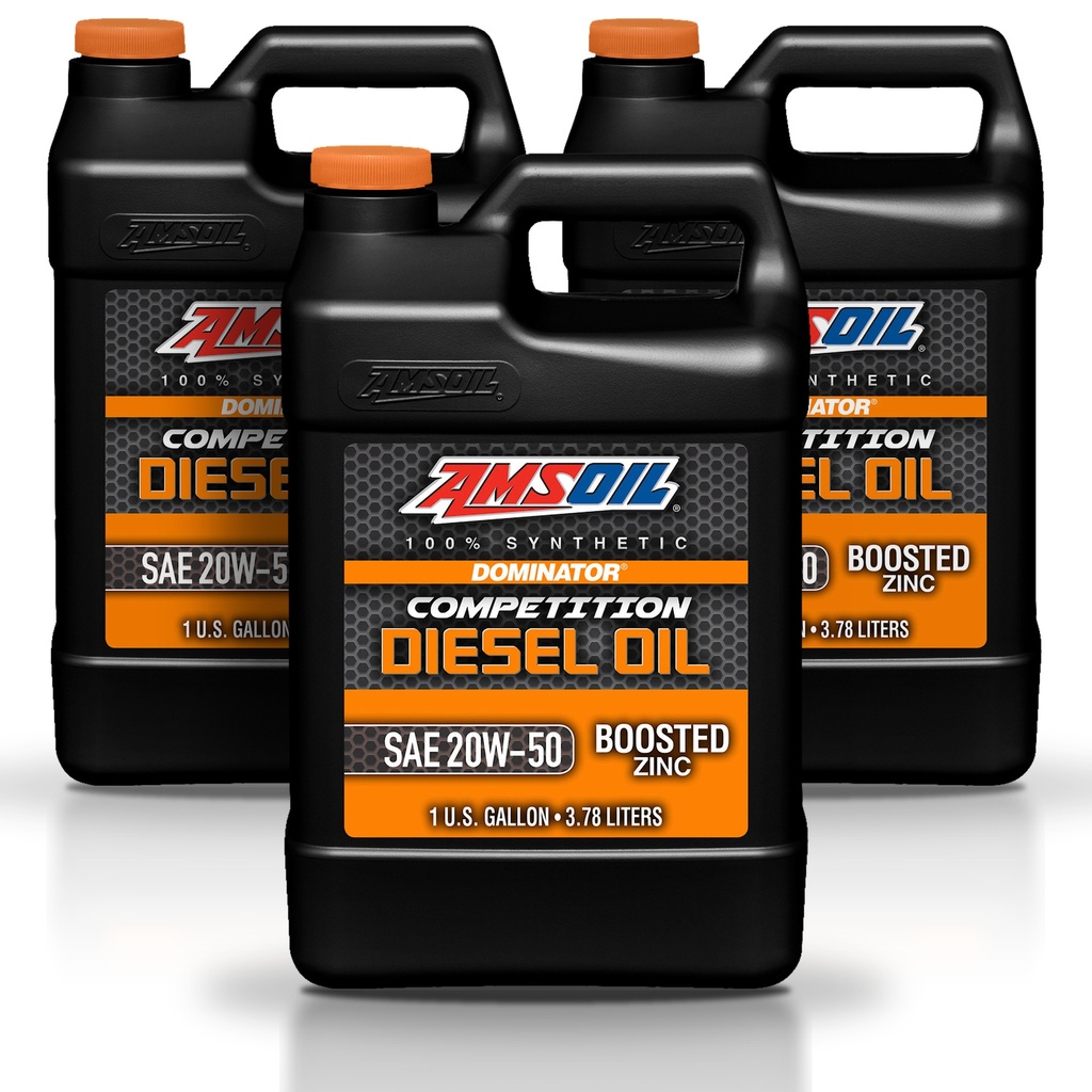 Kit 3 Galones DOMINATOR® 20W50 Competition Diesel Oil