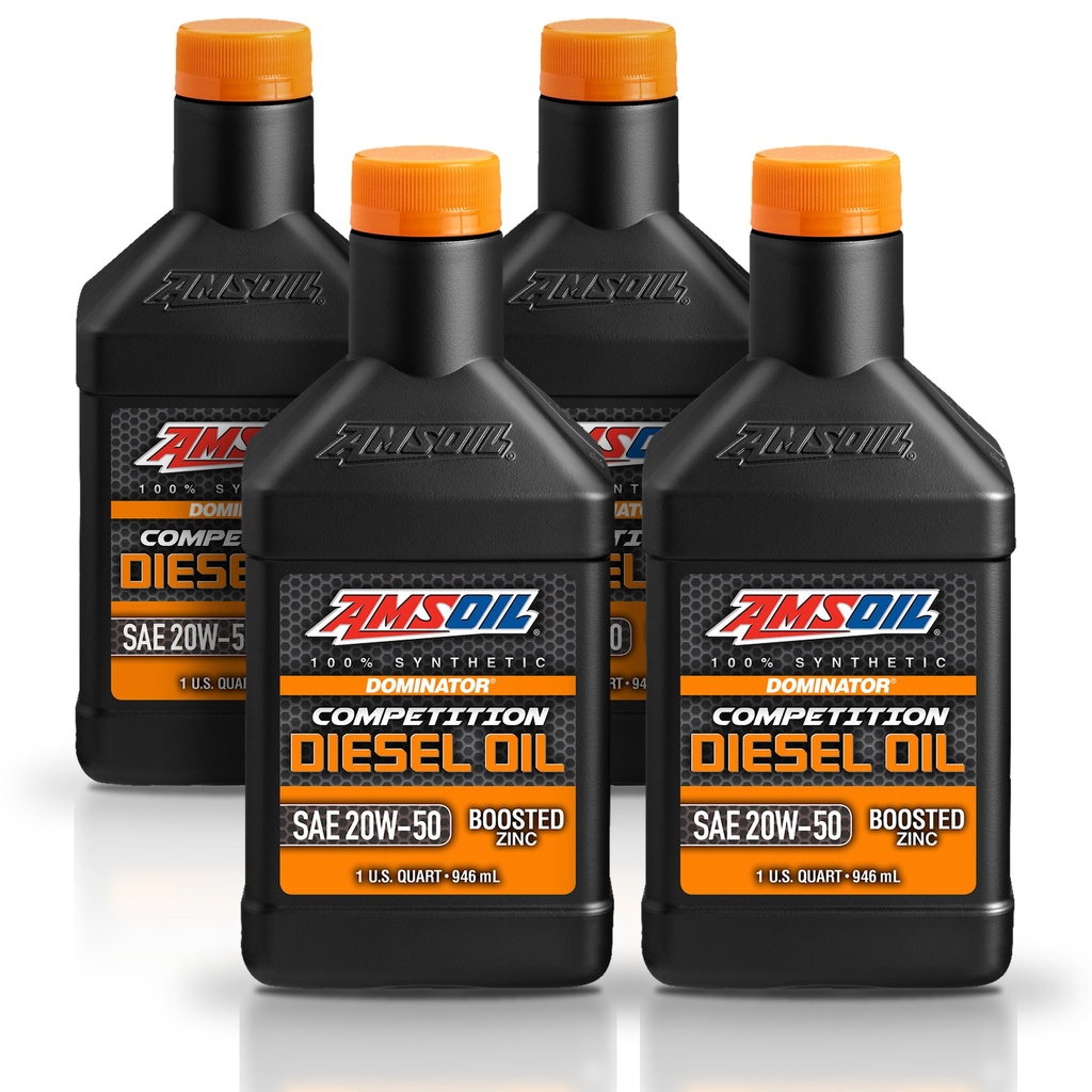 Kit 4 Litros DOMINATOR® 20W50 Competition Diesel Oil