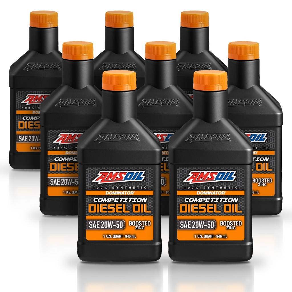 Kit 8 Litros DOMINATOR® 20W50 Competition Diesel Oil