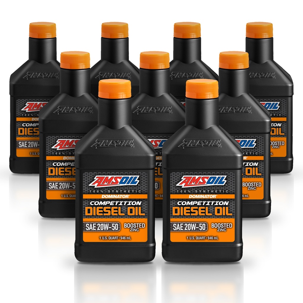 Kit 9 Litros DOMINATOR® 20W50 Competition Diesel Oil