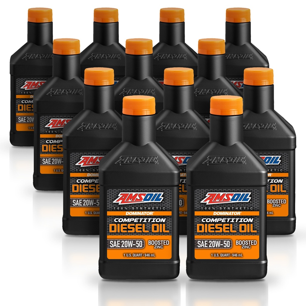 Kit 12 Litros DOMINATOR® 20W50 Competition Diesel Oil