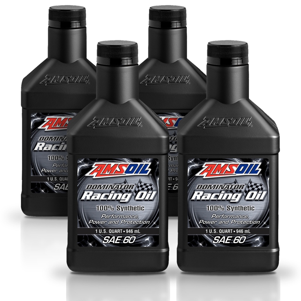 Kit 4 Litros DOMINATOR® SAE 60 Synthetic Racing Oil 
