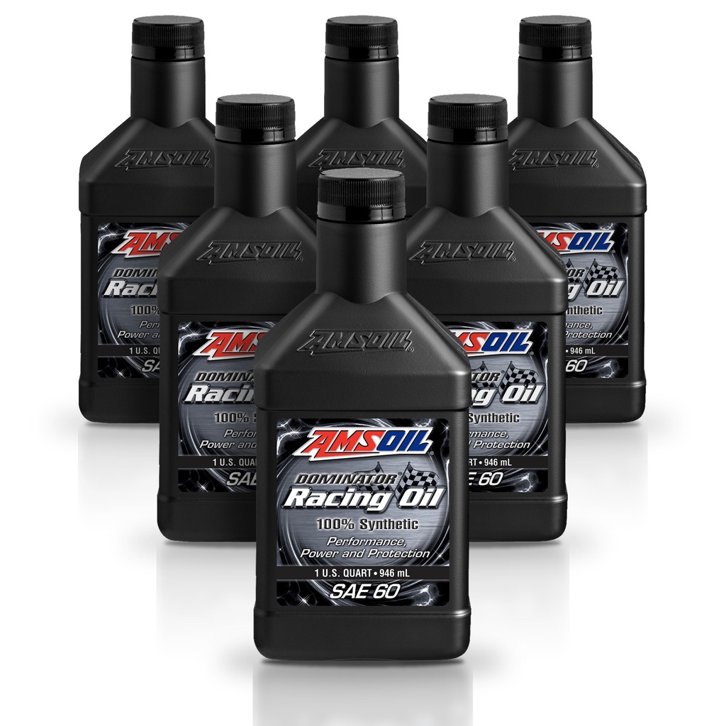 Kit 6 Litros DOMINATOR® SAE 60 Synthetic Racing Oil 