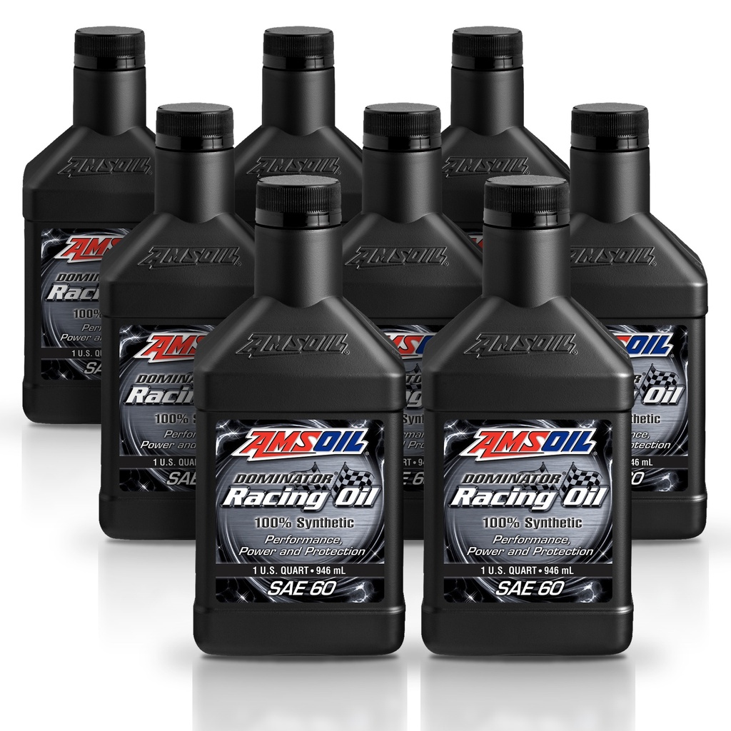 Kit 8 Litros DOMINATOR® SAE 60 Synthetic Racing Oil 