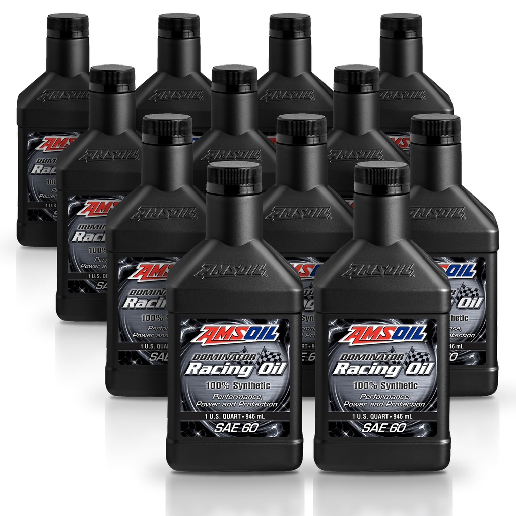 Kit 12 Litros DOMINATOR® SAE 60 Synthetic Racing Oil 