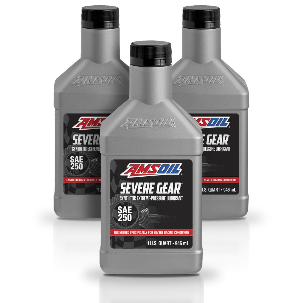 Kit 3 Litros Severe Gear® SAE 250 Synthetic Gear Lube
