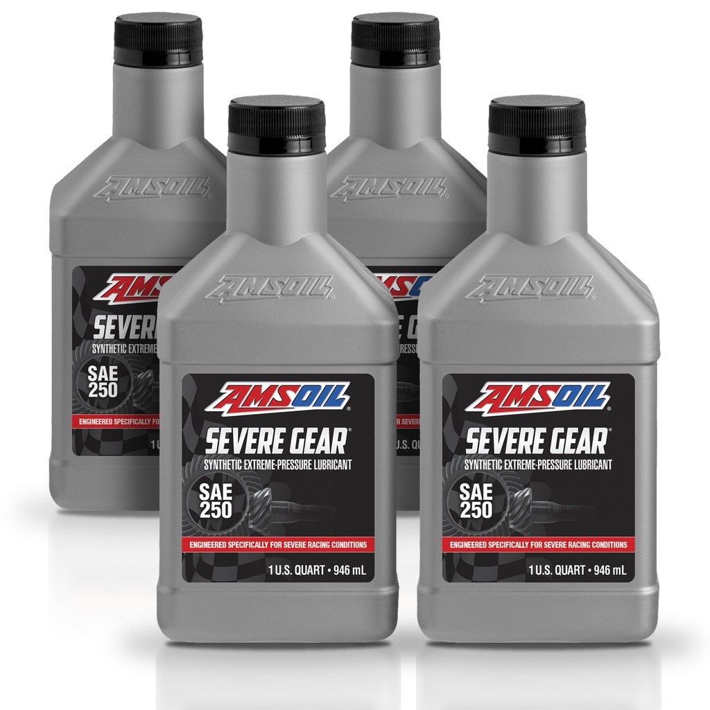 Kit 4 Litros Severe Gear® SAE 250 Synthetic Gear Lube
