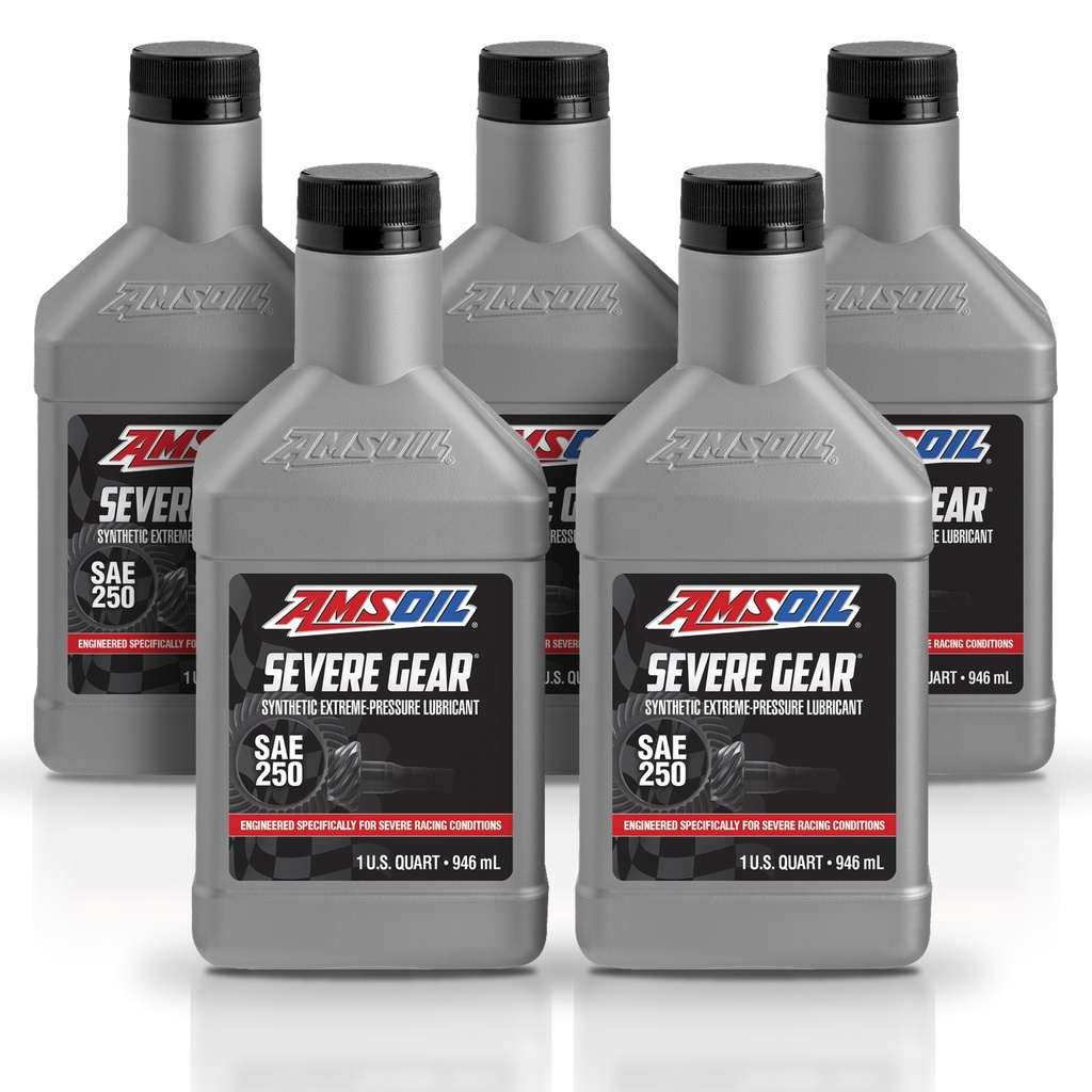 Kit 5 Litros Severe Gear® SAE 250 Synthetic Gear Lube