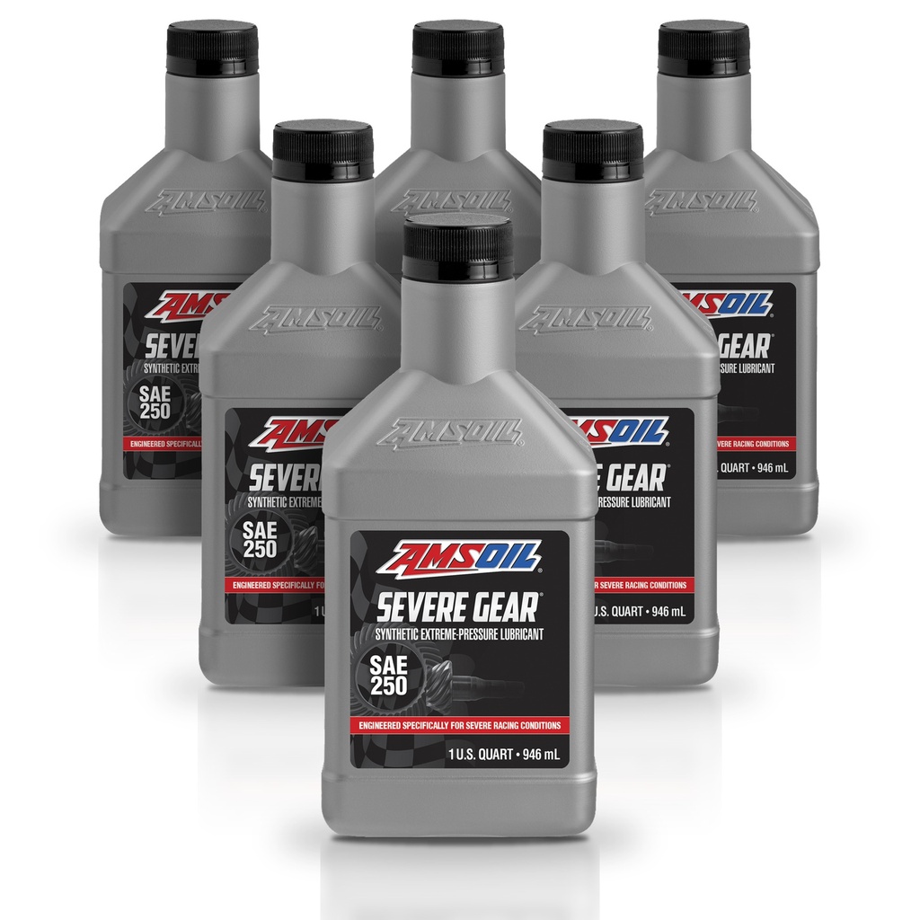 Kit 6 Litros Severe Gear® SAE 250 Synthetic Gear Lube