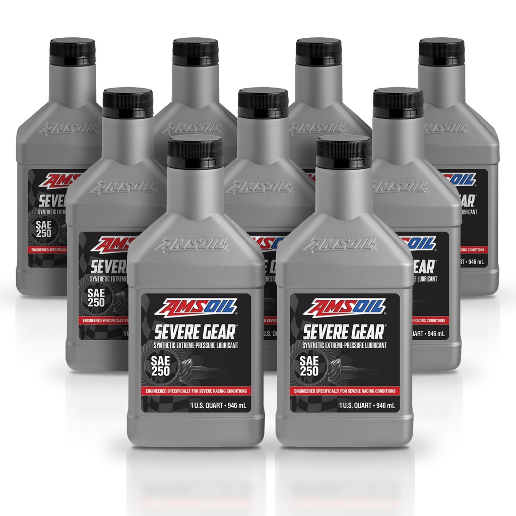 Kit 9 Litros Severe Gear® SAE 250 Synthetic Gear Lube