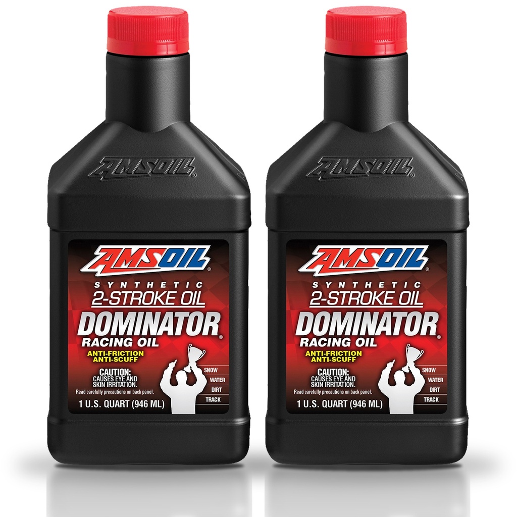 Kit 2 Litros DOMINATOR® Synthetic 2-Stroke Oil