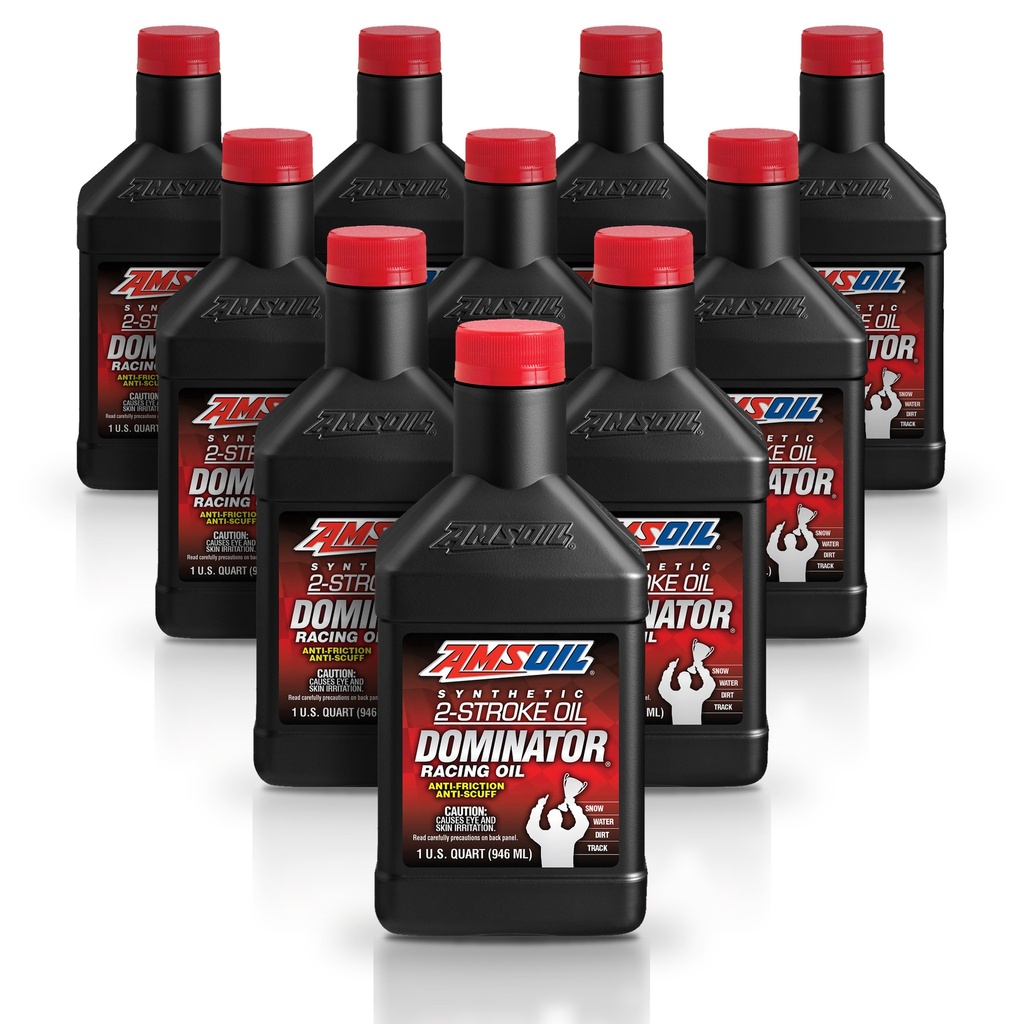 Kit 10 Litros DOMINATOR® Synthetic 2-Stroke Oil