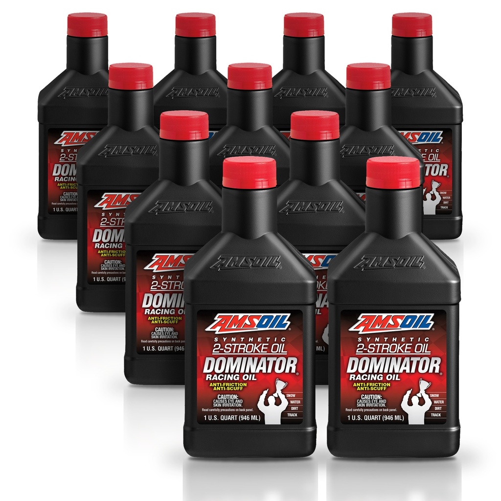 Kit 11 Litros DOMINATOR® Synthetic 2-Stroke Oil
