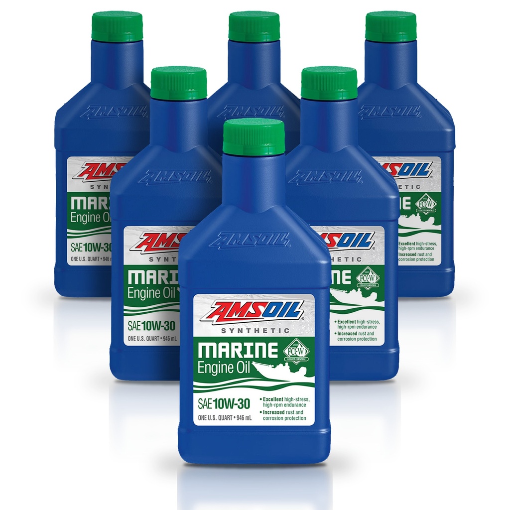 Kit 6 Litros 10W30 Formula 4-Stroke® Marine Synthetic Oil